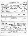 Luther Scott Herron's Draft Registration Card