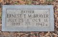 Earnest T McBrayer headstone