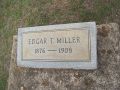 Edgar Miller Headstone