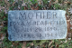 Edna Vesta Mize headstone