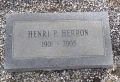 Henri Pauline Herron's Headstone