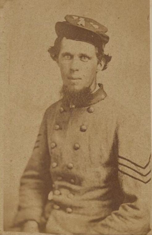 Typical Confederate Sergent, c1865
