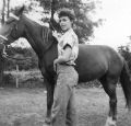 Me and the Horse named Devil.