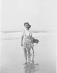 Corine at the Beach